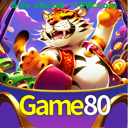 Imagem promocional da Game80 mostrando a plataforma e suas vantagens